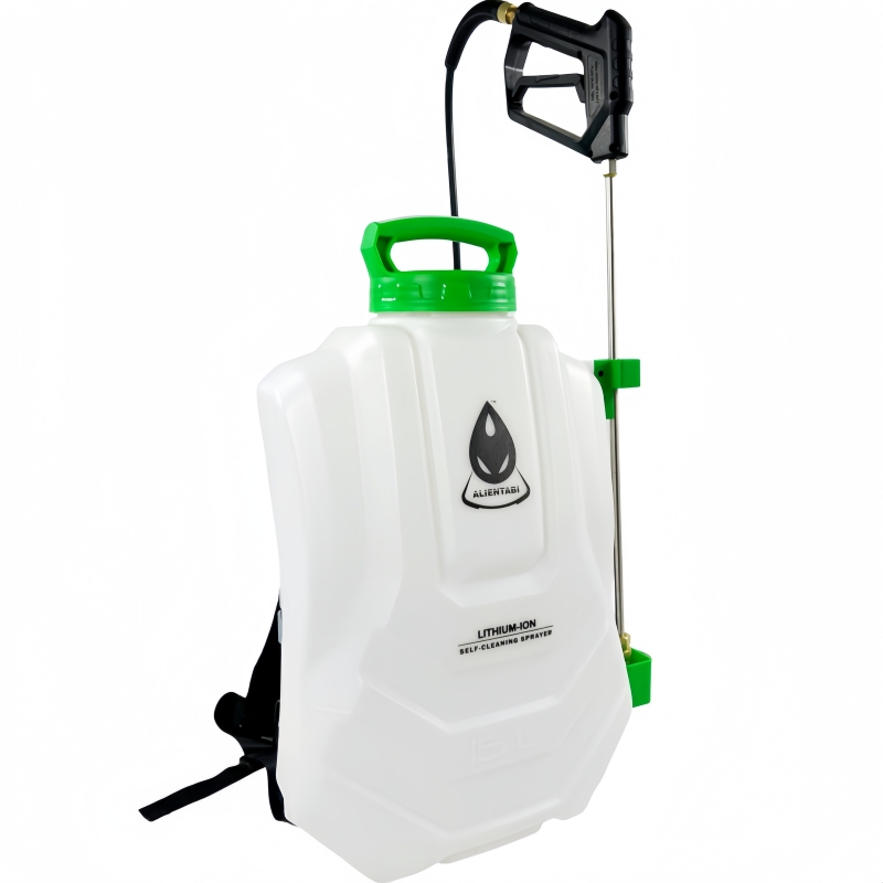 Pulverizador de batería de mochila de flujo ajustable de 15 L