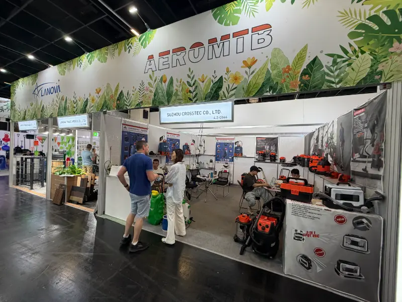 Crosstec en Spoga+Gafa 2026 Colonia: las innovadoras soluciones de pulverizadores eléctricos llaman la atención