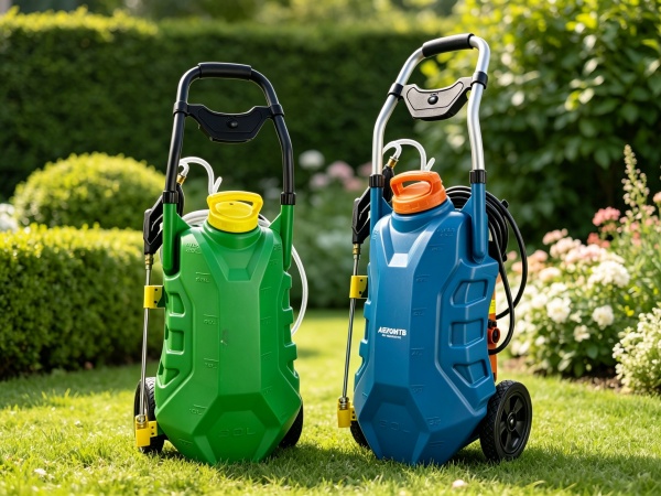 Lanzamiento del nuevo pulverizador con carrito de 34 litros: el pulverizador de jardín eléctrico de litio autolimpiante y con Bluetooth revoluciona el cuidado del exterior