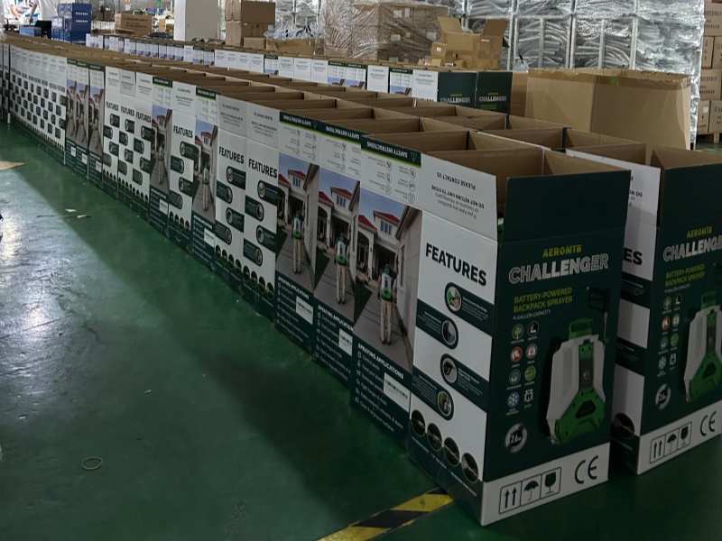 Pulverizadores de mochila eléctricos a granel enviados a EE. UU. para expansión del mercado