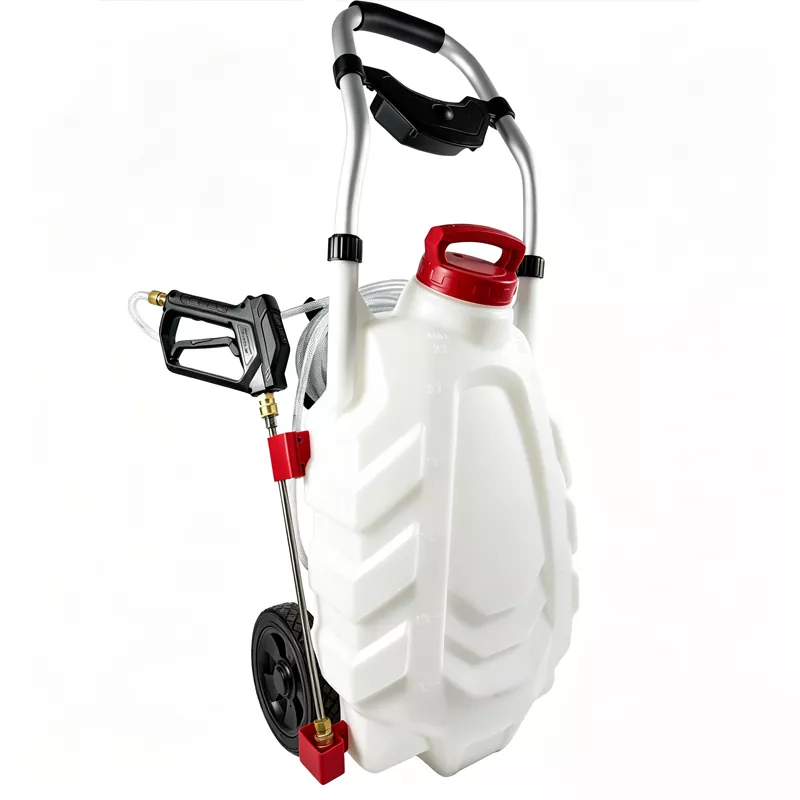 Pulverizador rodante de 34 L con Bluetooth